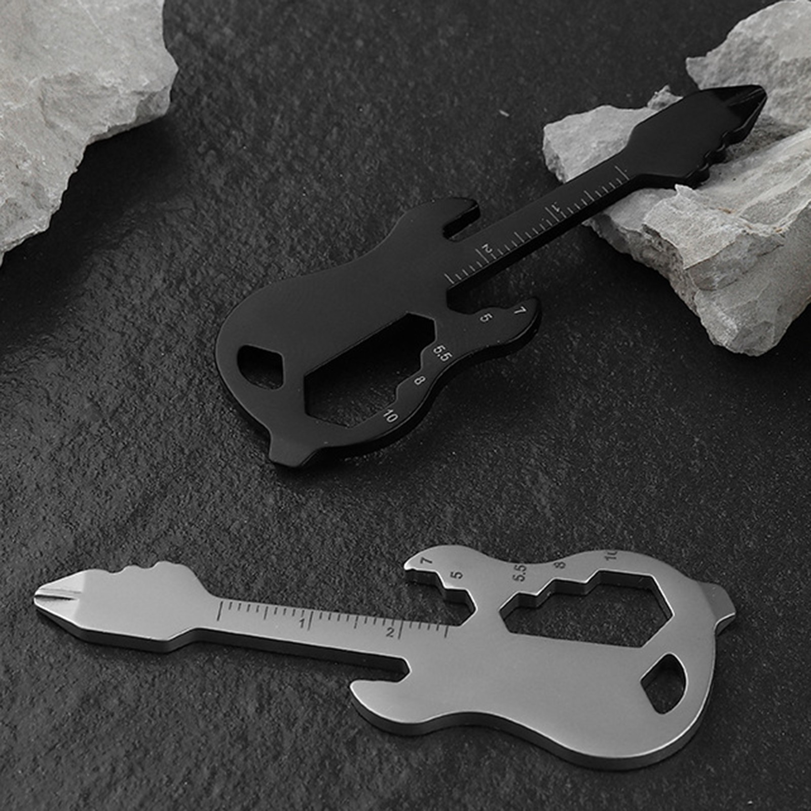 Hiking Outdoor Keychain Multitool Screwdriver Stainless Steel Tool Card