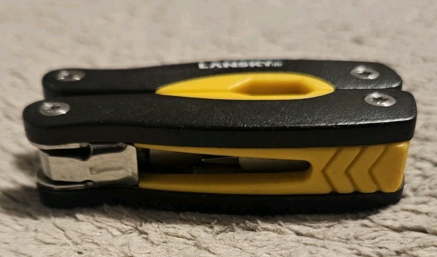 Lasky Multi Tool 9 Tools 2.75 Inches Long Yellow