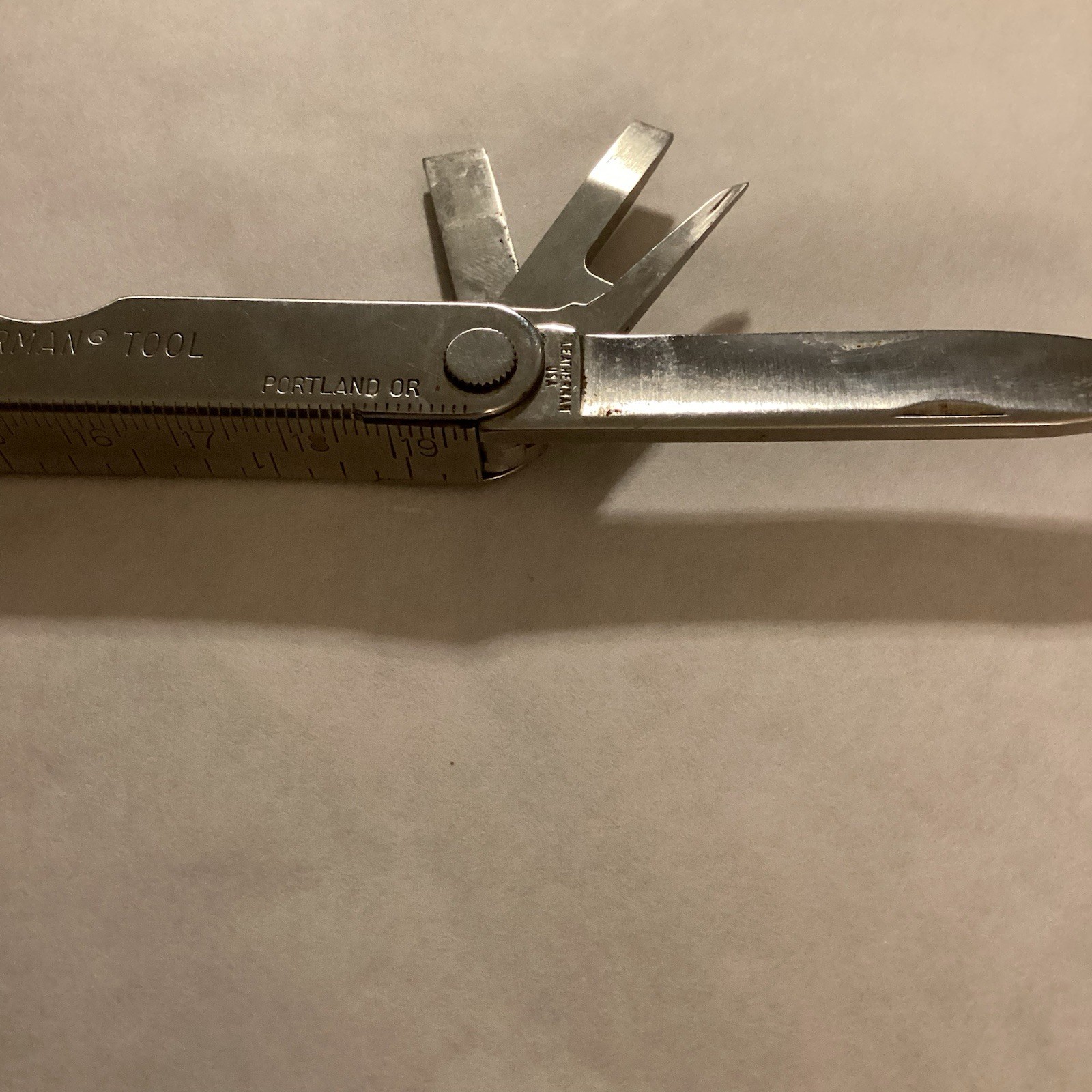 Pre 1992 Vintage Original Leatherman Tool US REG TM 1325473 Multi Tools OR USA