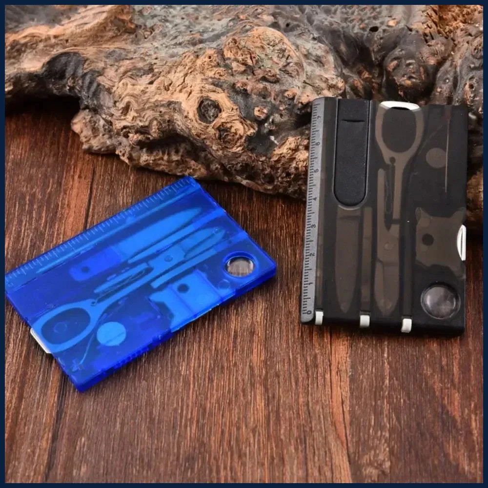 12 in 1 Ultra Thin Multi Tool Card Durable Outdoor EDC Multipurpose Gadget