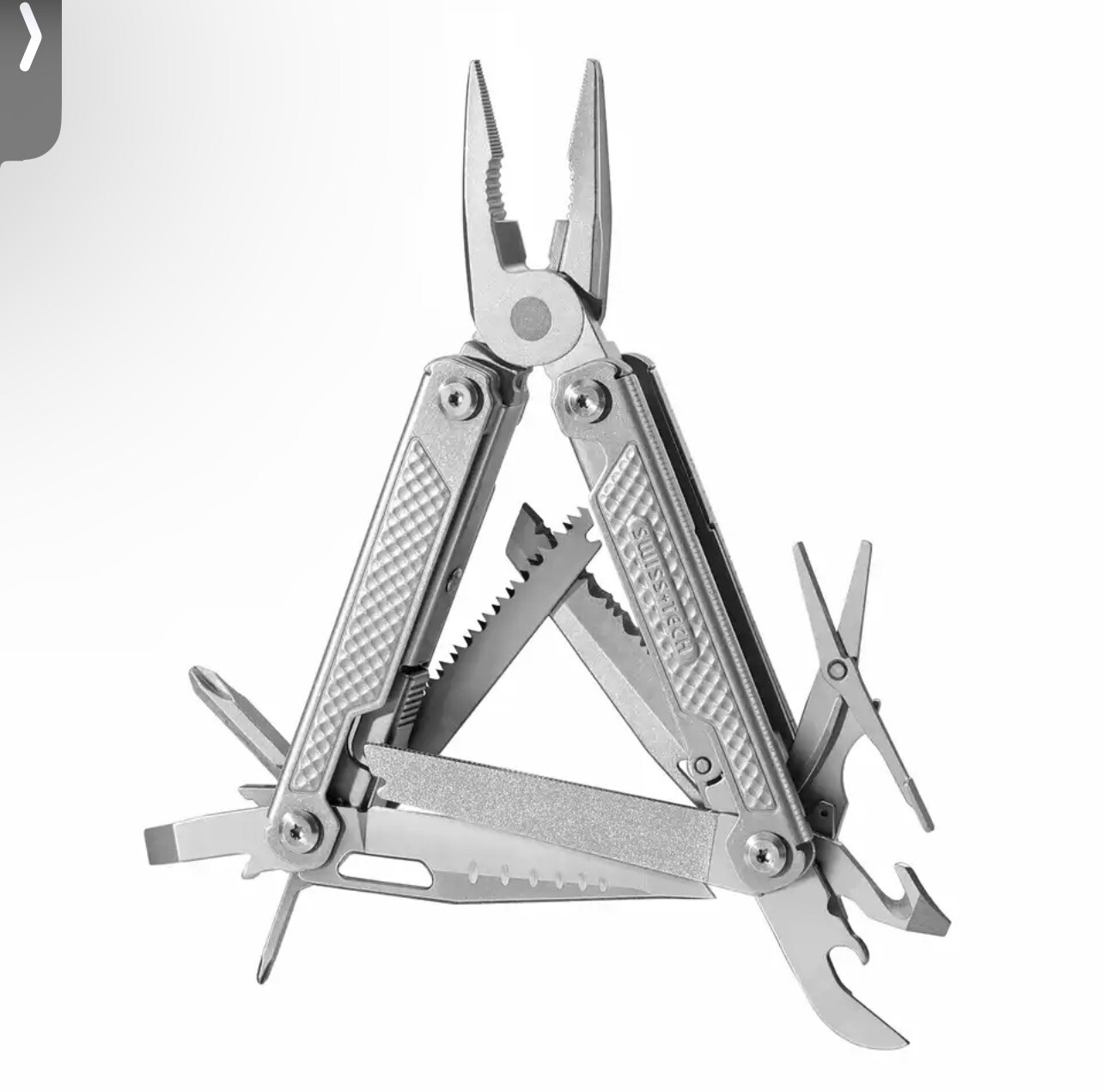 SWISS TECH 17 in 1 Multi Plier Folding Plier Wire Stripper Outdoor Camping Multi
