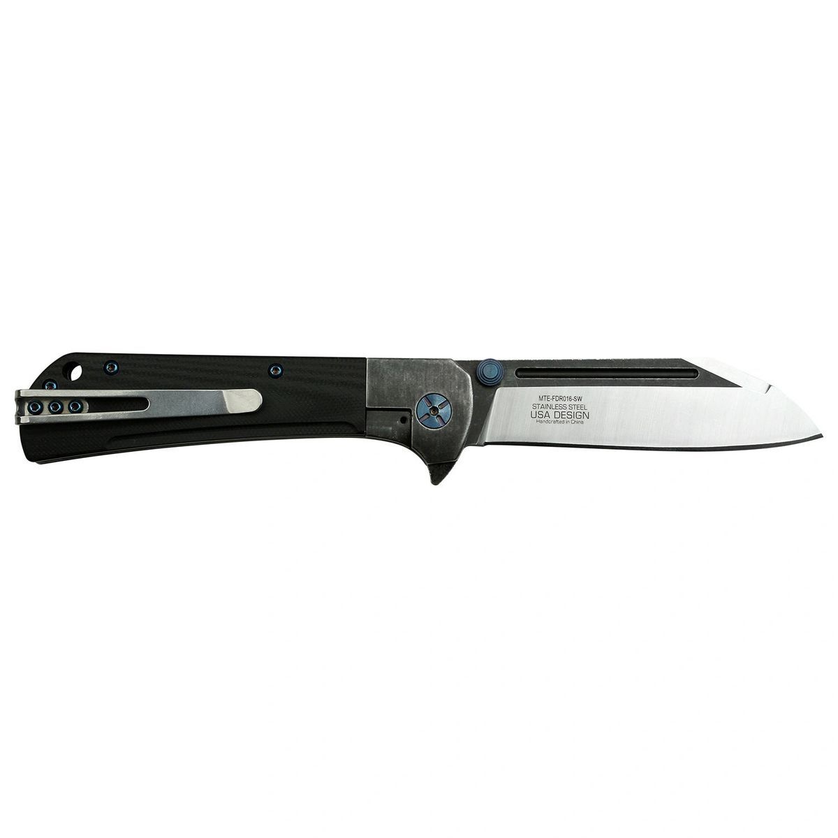 MTech USA – 3.6″ Ball Bearing Folding Wharncliffe Knife – 8CR13 MTE-FDR016-SW