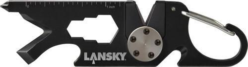 Lansky Black Stainless Steel Roadie Keychain Multi-Tool – ROAD1