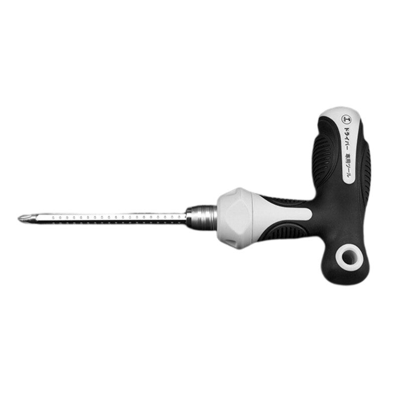 Double-Use Slotted Shank Hand Tools Screwdriver Mini Ratchet Repair