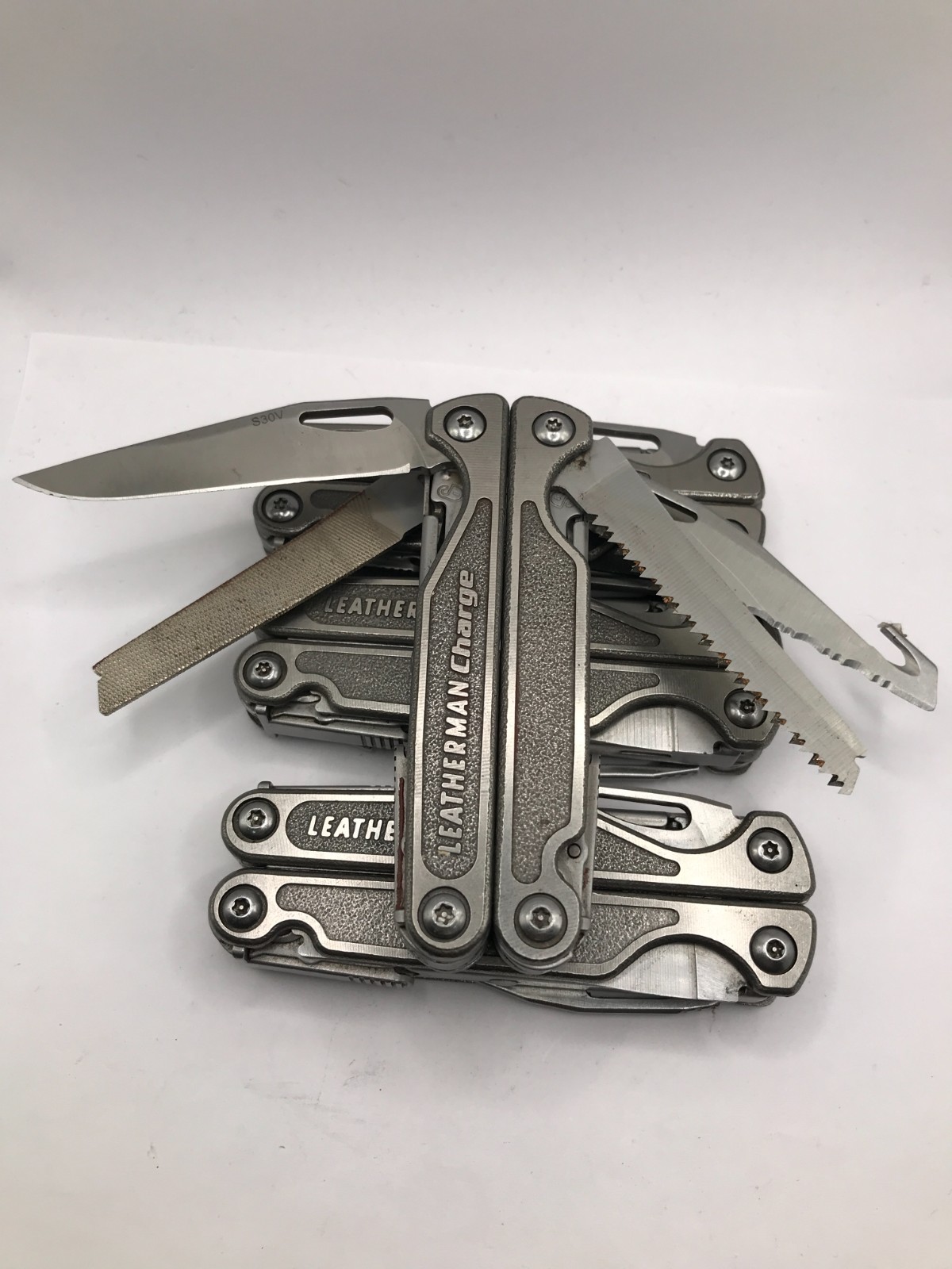 Leatherman Charge TTI Gen1 Titanium S30V NO ® trademark logo rare USED