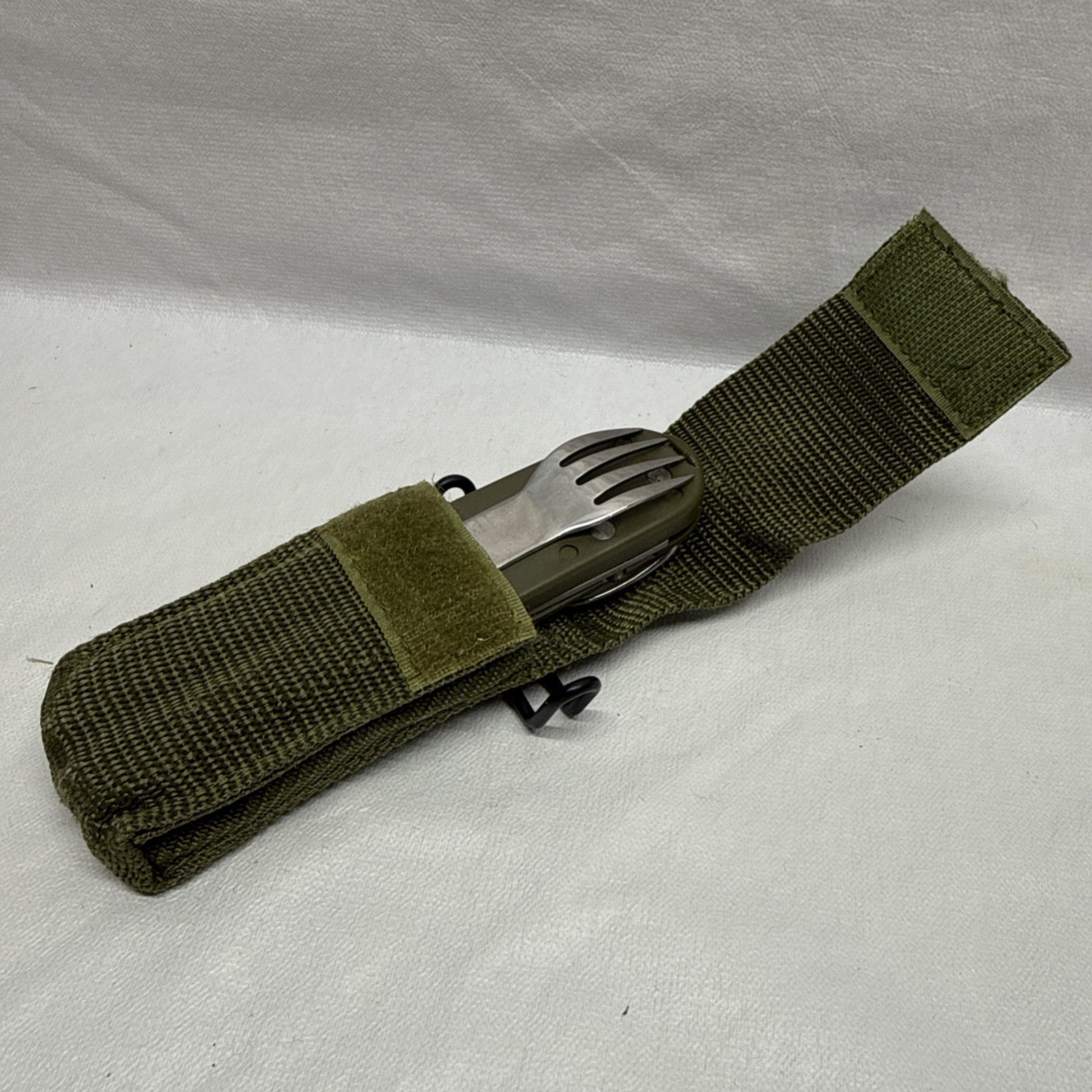 Vintage Camping Multi-Tool Detachable Utensils Knife Fork Spoon Bottle Opener