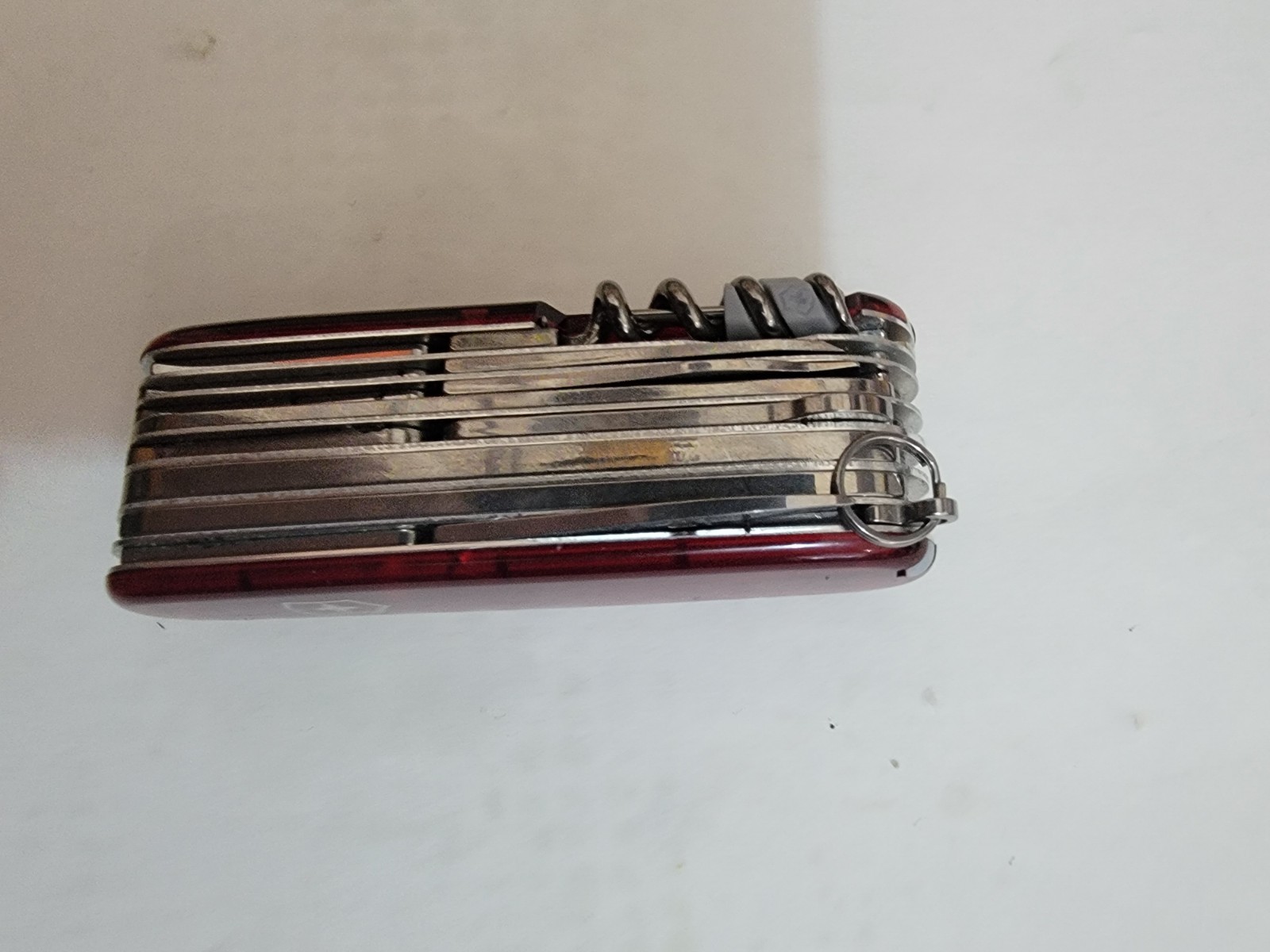 Victorinox Swiss Champ Red Swiss Army Knife 15+ Tools Scissors Corkscrew