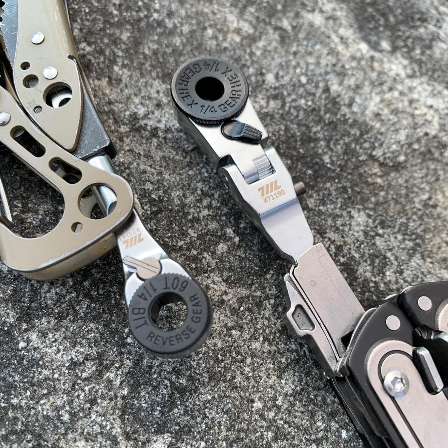 711L Flat End Flex Head EDC Ratchet Wrench – US only