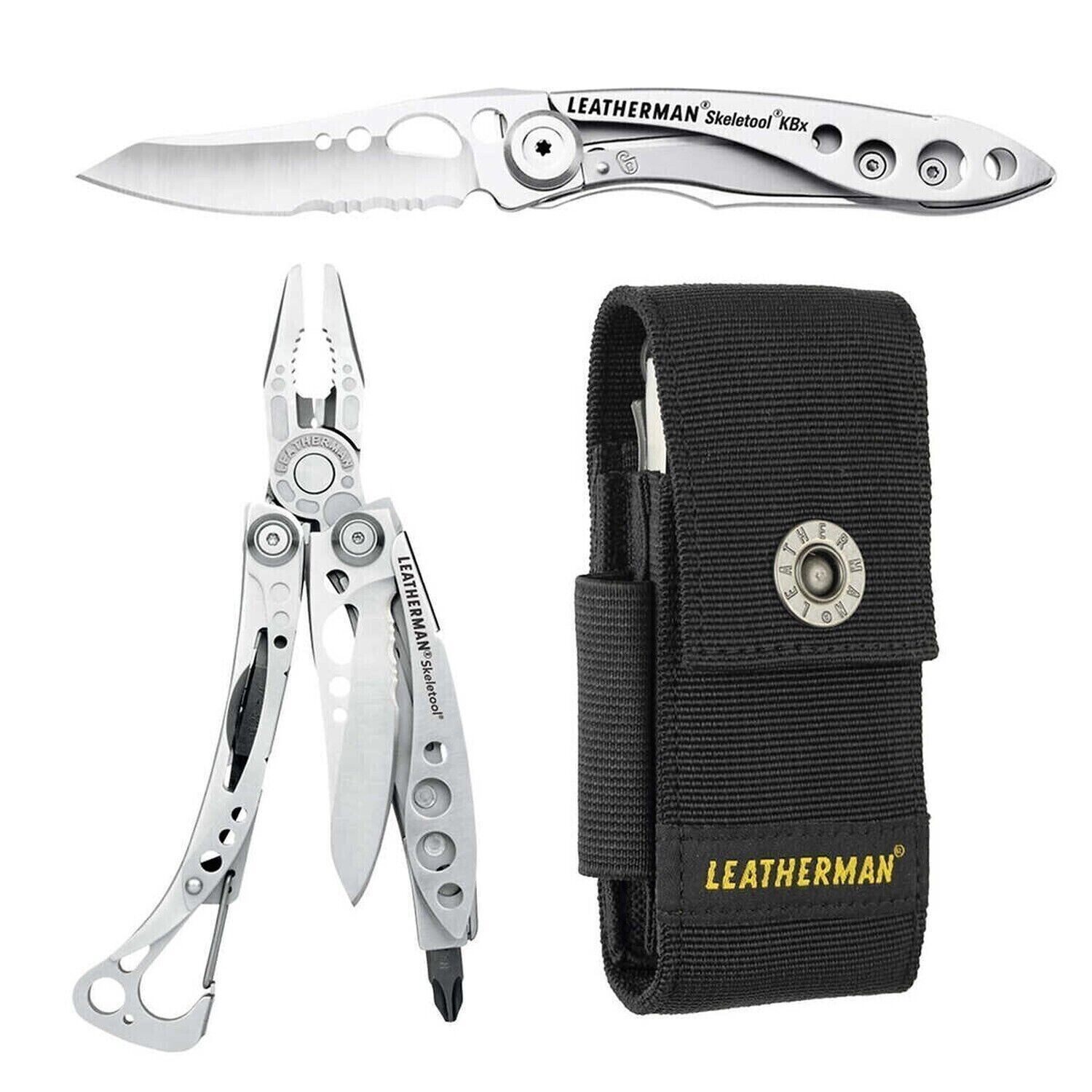 Leatherman New Factory Sealed Skeletool & Skeletool KBx Combo Pack 1511126