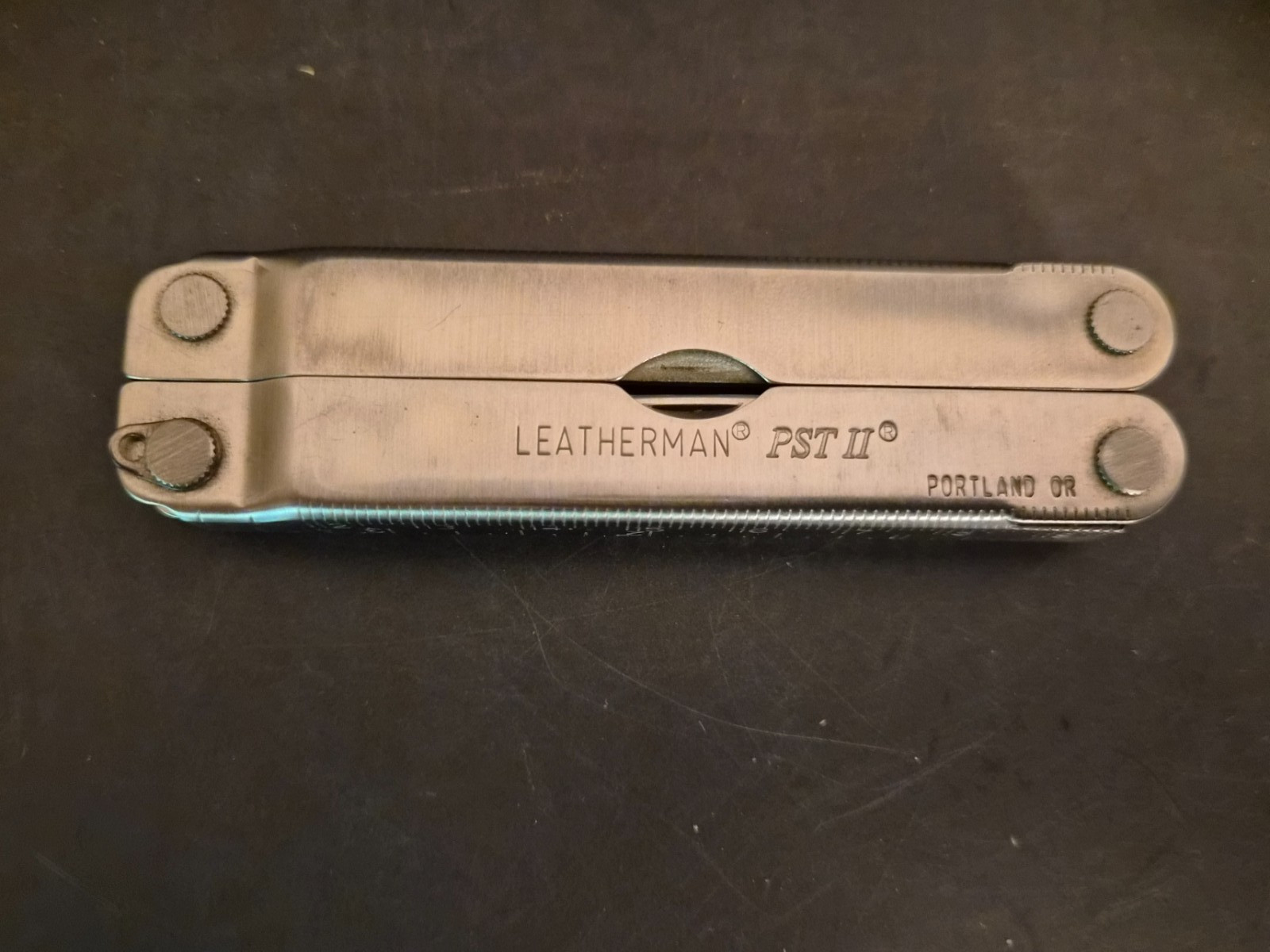 1 Leatherman Pocket Survival Tool PST ll Multi-Tool w/ 2 Sheath Portland OR USA