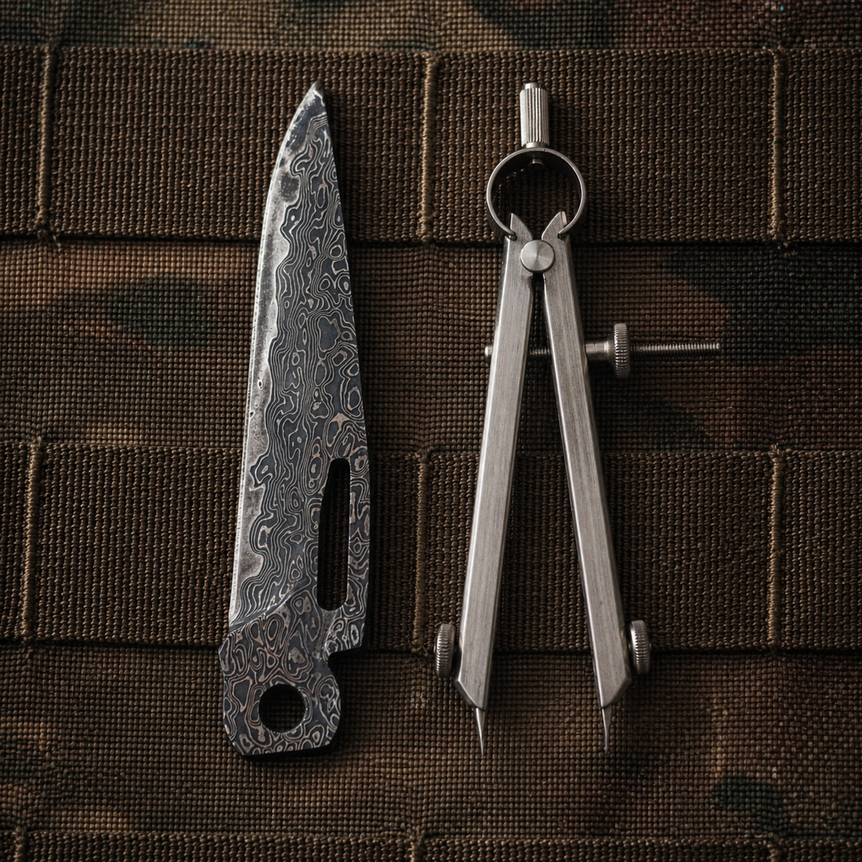 Custom VG10 Damascus (MAIN)Blade for LEATHERMAN SURGE – CNC, 60HRC