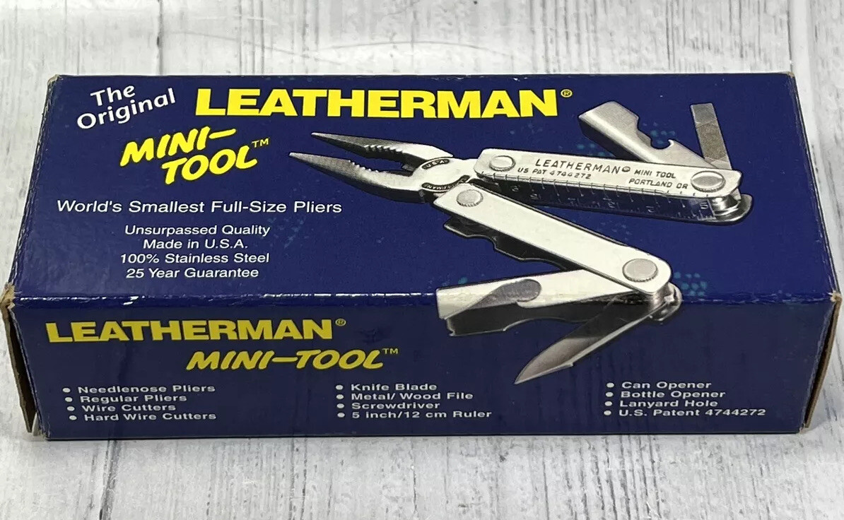 Leatherman The Original 1997 Mini-Tool New in Box Rare Retired New NOS Read