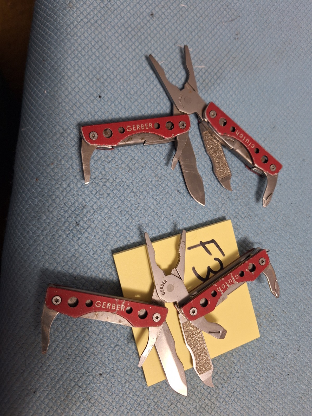 2 Gerber MINI CLUTCH MULTI TOOLS Red LOT F3