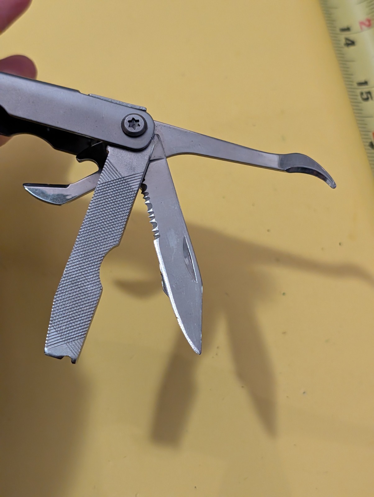 Schrade Tough Multi Tool Pliers Knife ST1 with Nylon Sheath USA Made