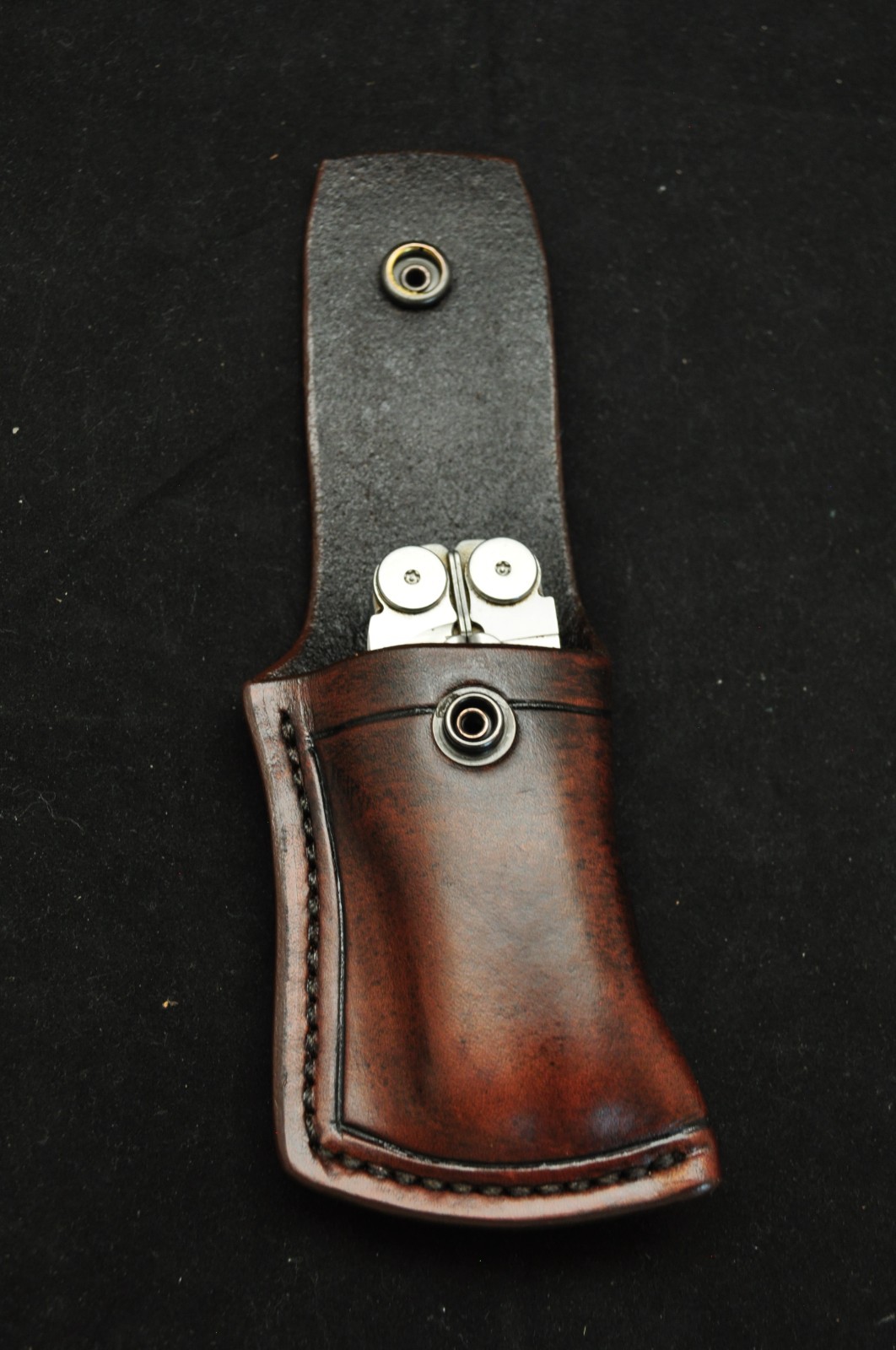 Custom Handmade Sheath for Leatherman Wave-R. Handed (Sheath Only)