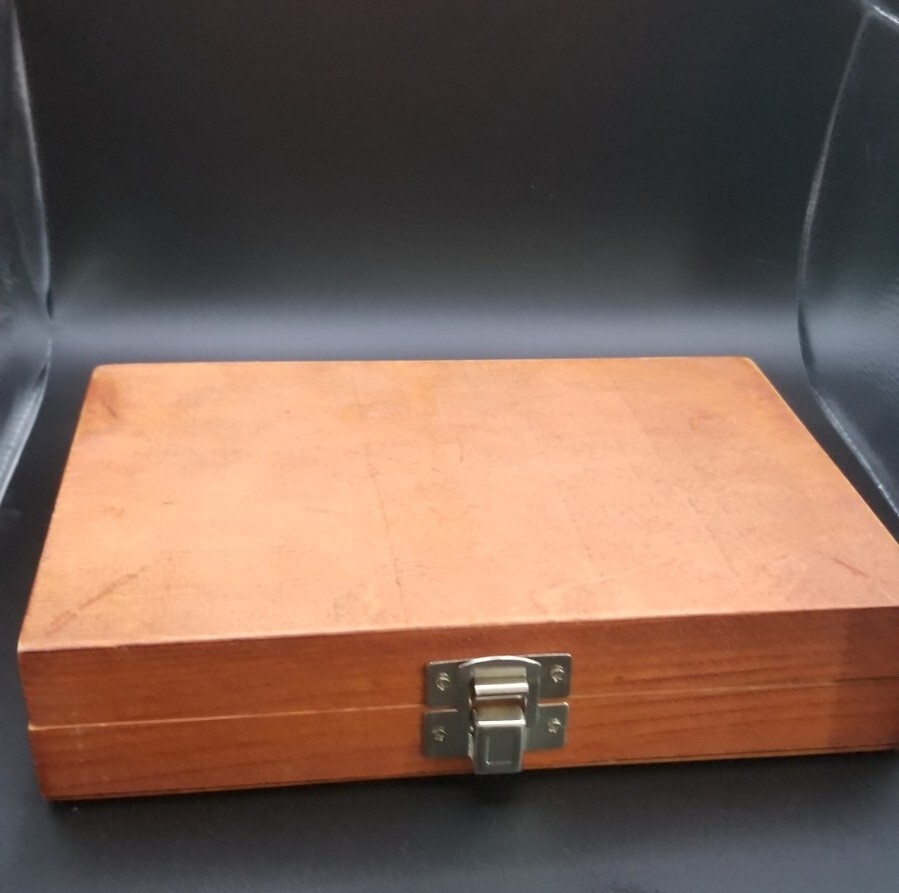 Sheffield 6 Piece Multi Function Tool Kit Limited Edition Cherry Stained Woodbox