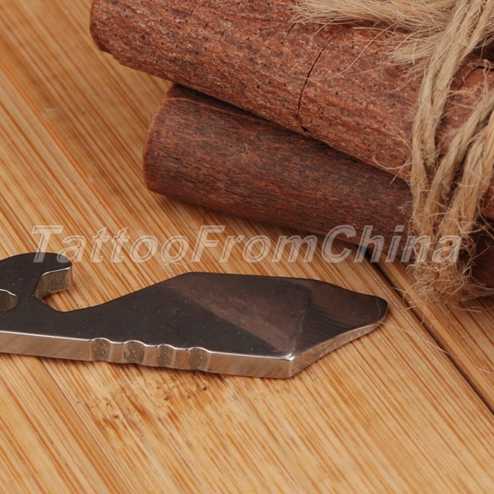Mini Pocket Multi EDC Tool Pry Bar Bottle Opener Screwdriver Survival Keychain