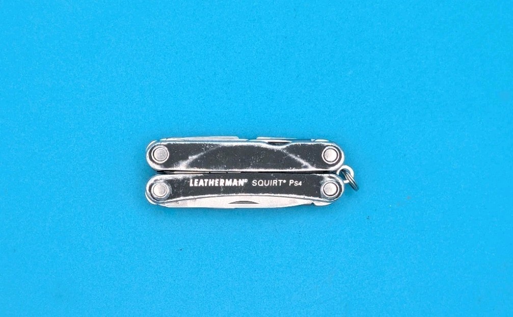 Leatherman SQUIRT PS4 Multi-Tool! BLACK! *broken scissors spring*