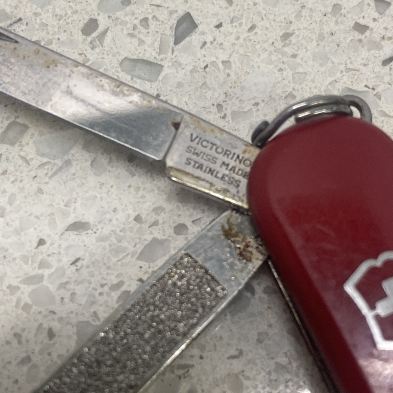 Victorinox Small Knife, Scissors, Nail File, Tweezers & Toothpick