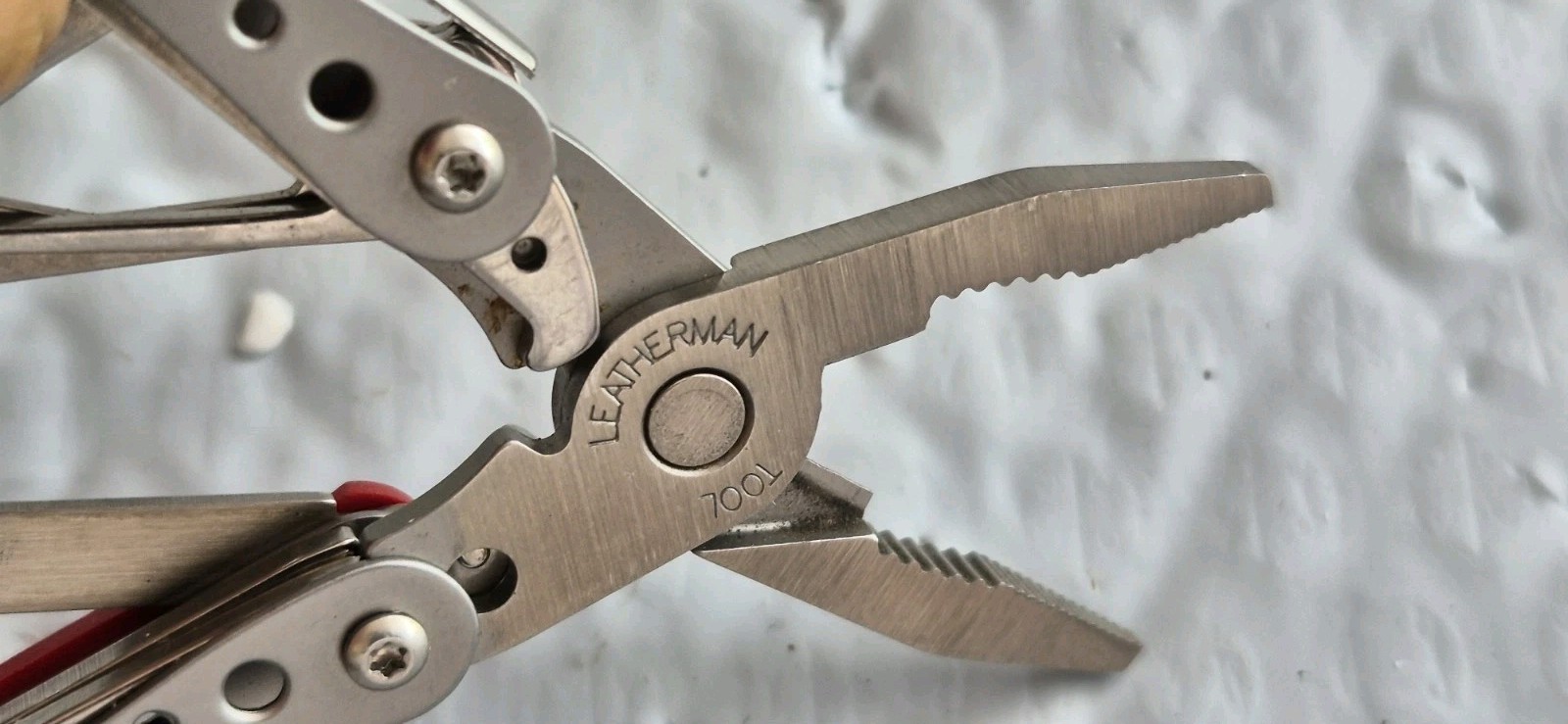 LEATHERMAN Style PS Multi Tool. RED. LOOKS UNUSED.DISCONTINUED? READ DESCRIPTION