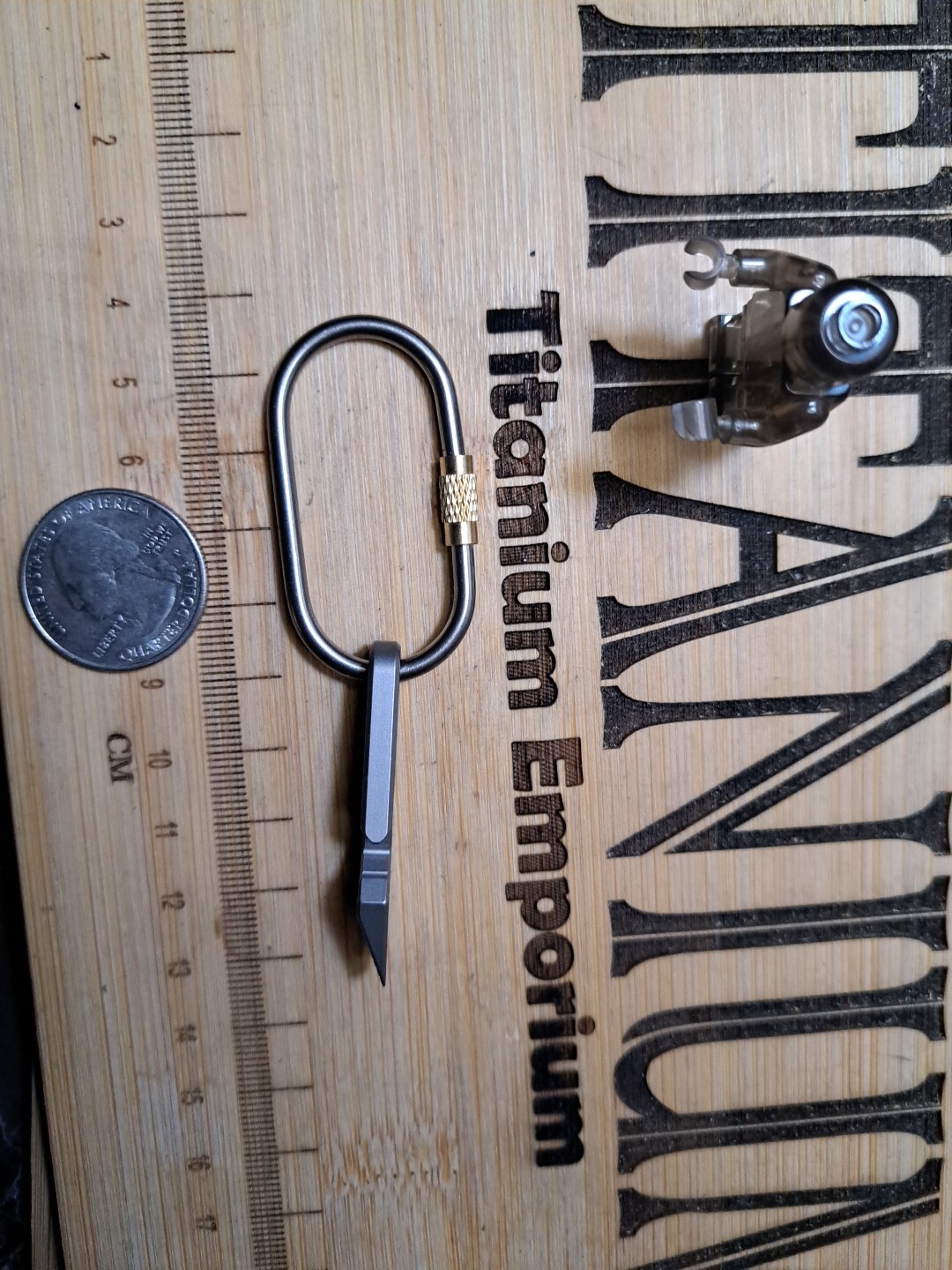 EDC Mini Titanium Alloy Keychain Multi Tool