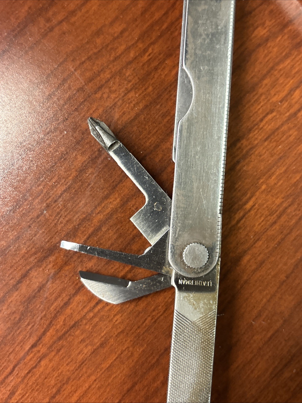 Vintage Original Leatherman Pocket Survival Tool PST Stamped 0893
