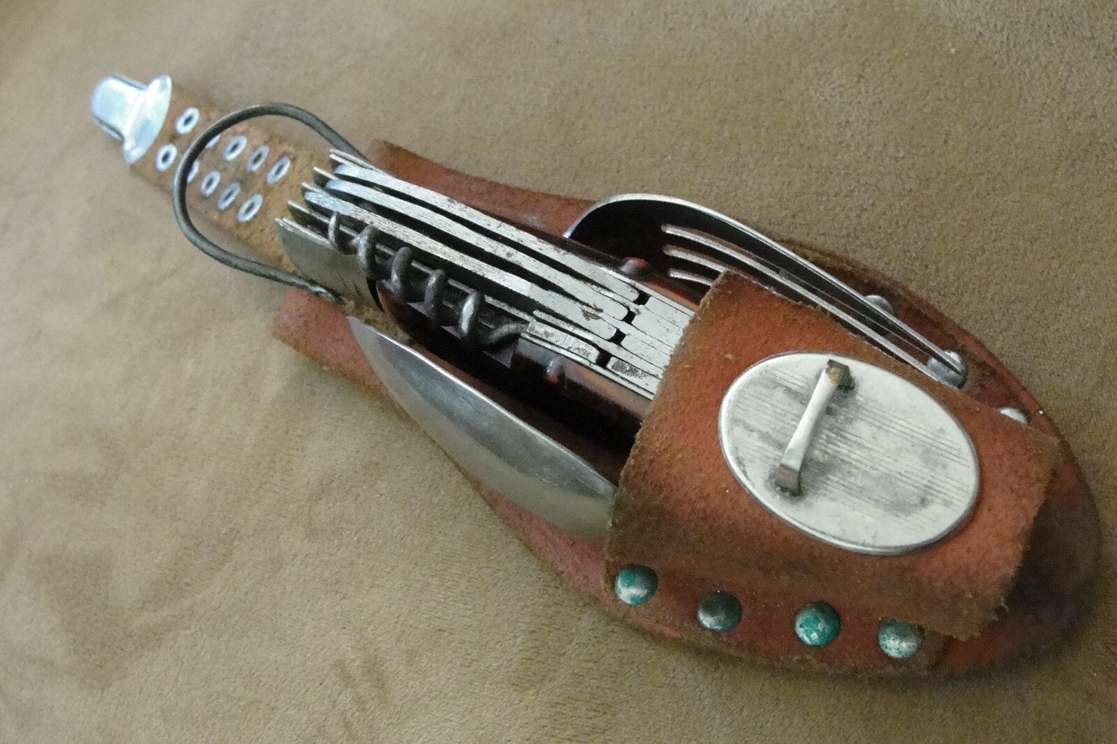 Pair of Japanese Multi Tool Camping utensils & tools