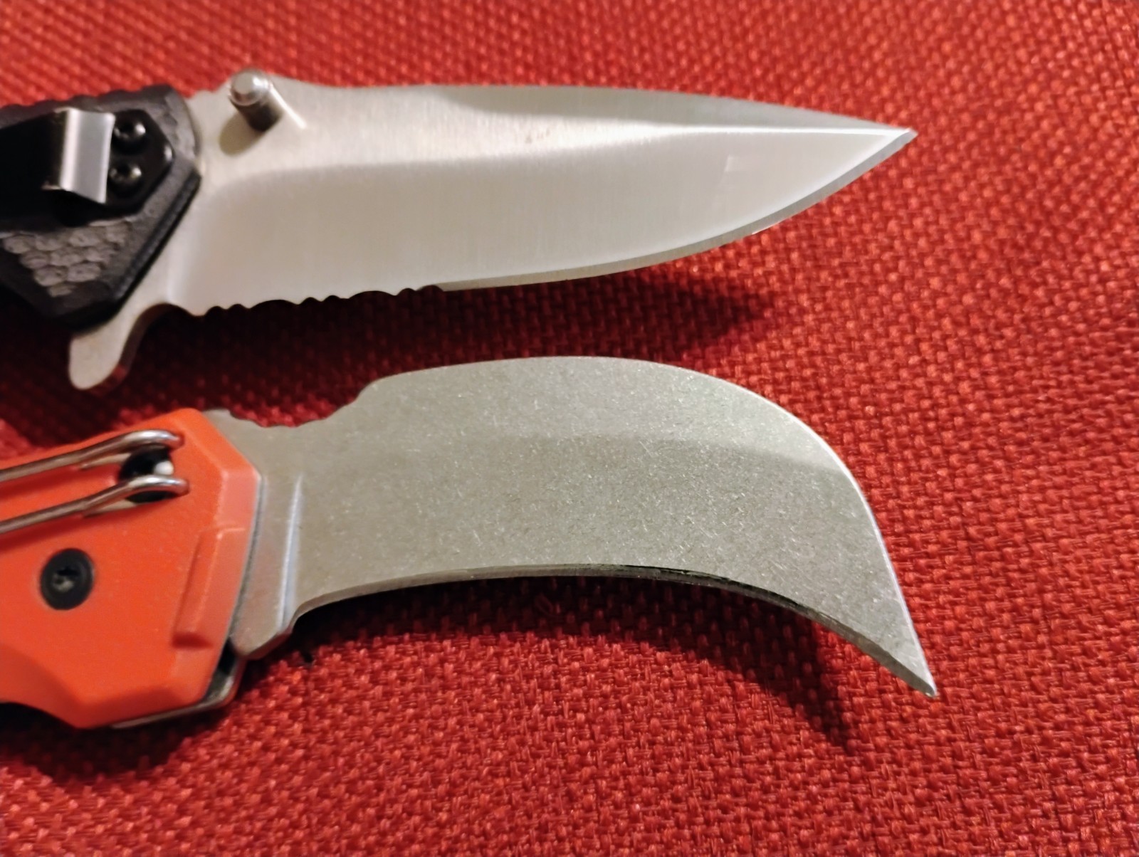 Mossy Oak multitool & razor, Milwaukee & Unbranded tactical knife 4pc lot VG