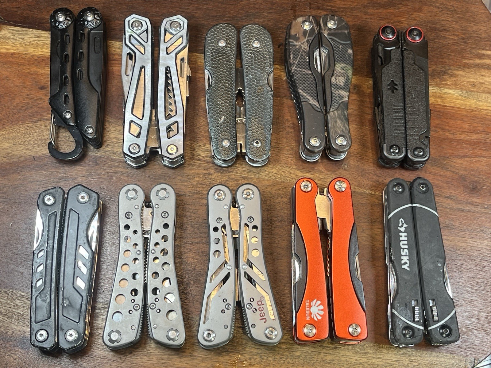 TSA CONFISCATED Hand Selected Inspected PREMIUM MULTITOOL (Lot of 10)