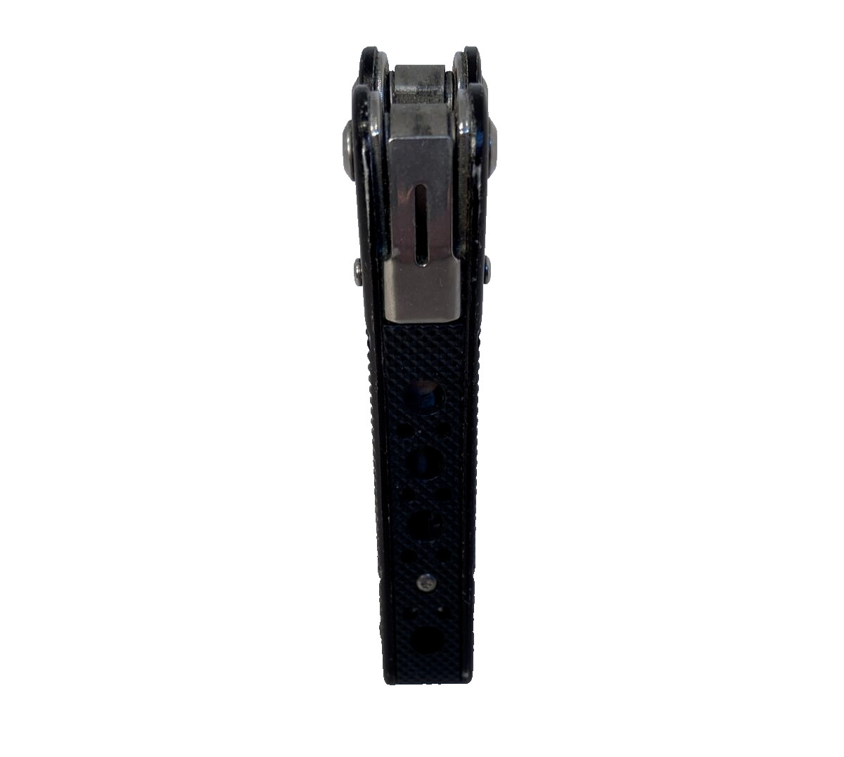 Husky 10 in 1 Folding Pocket Multi Tool Kit Stainless Pliers Knife File – Black