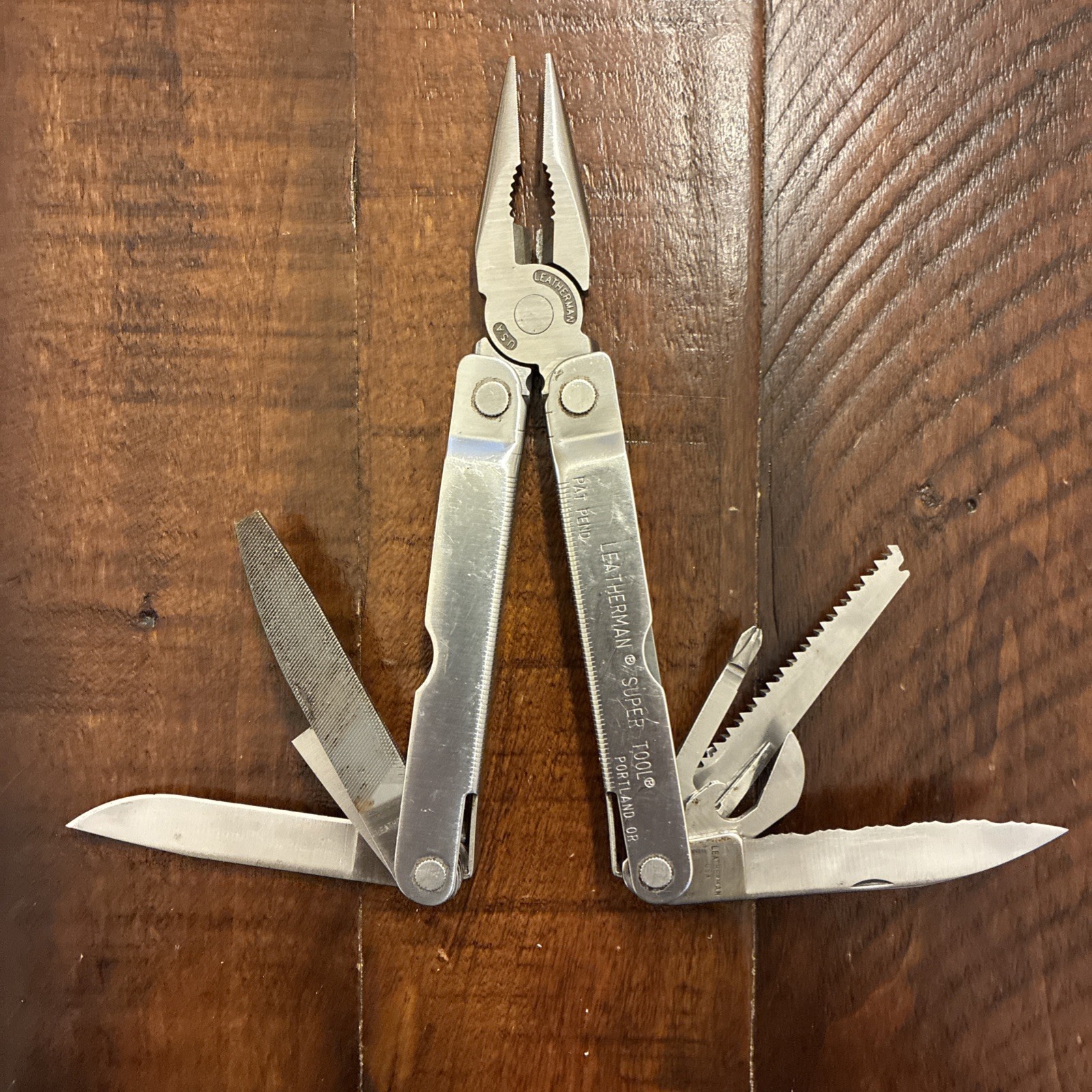 Leatherman Super Tool Multitool Vintage 1998 Pat Pend USA Made – Excellent