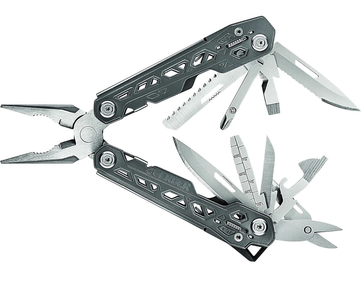 Gerber Truss Multi-Tool with Sheath, Stainless Steel 31-003304 – NEW (GAN-6)