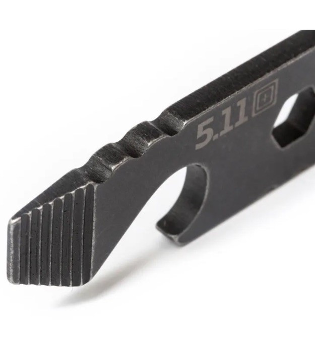 5.11 Tactical EDT PRY EDC Multi Tool with Carabiner Keychain Gunmetal Grey 56671