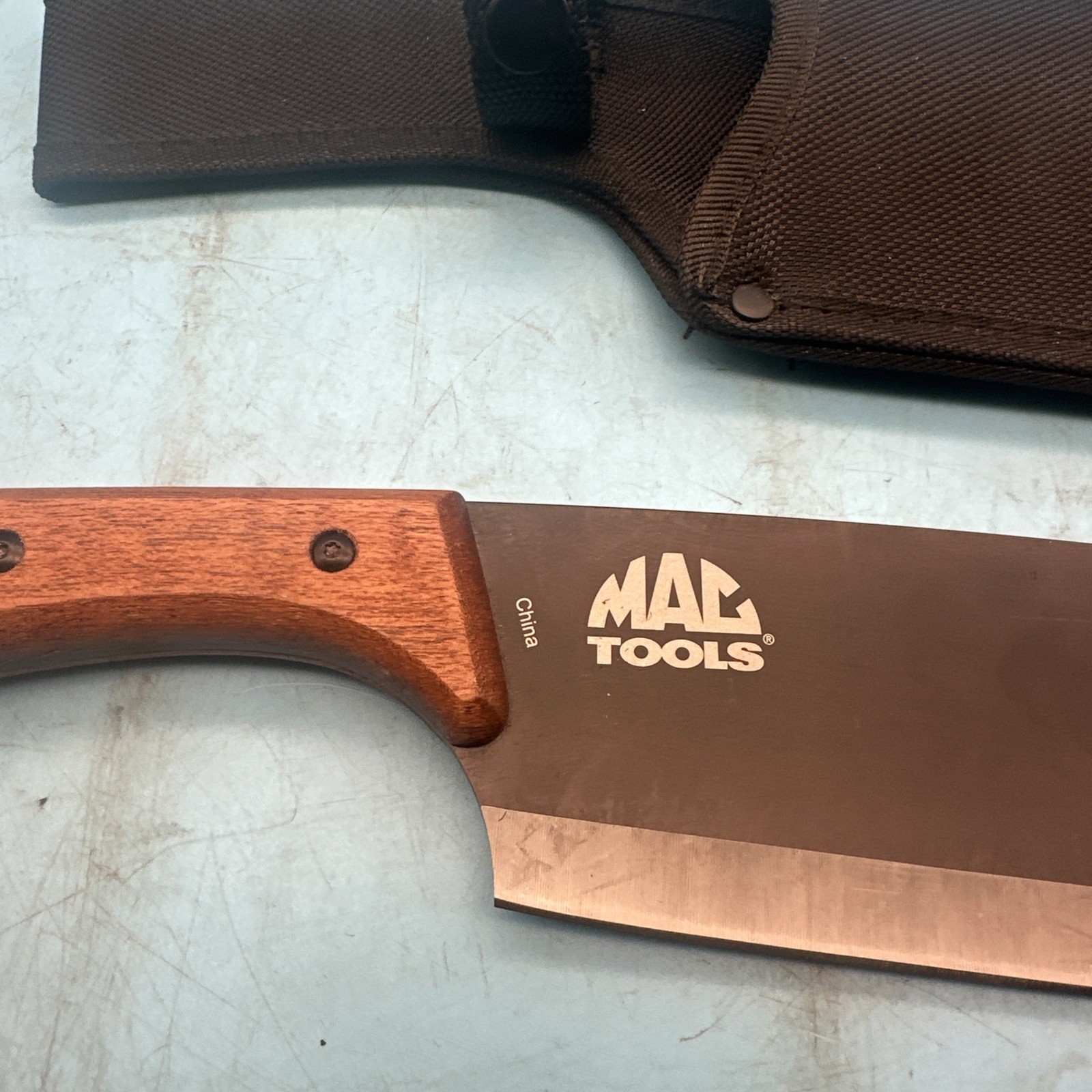 NEW MAC Tools 16″ Nata Axe Hatchet with Full Tang Handle & Nylon Carrying Case