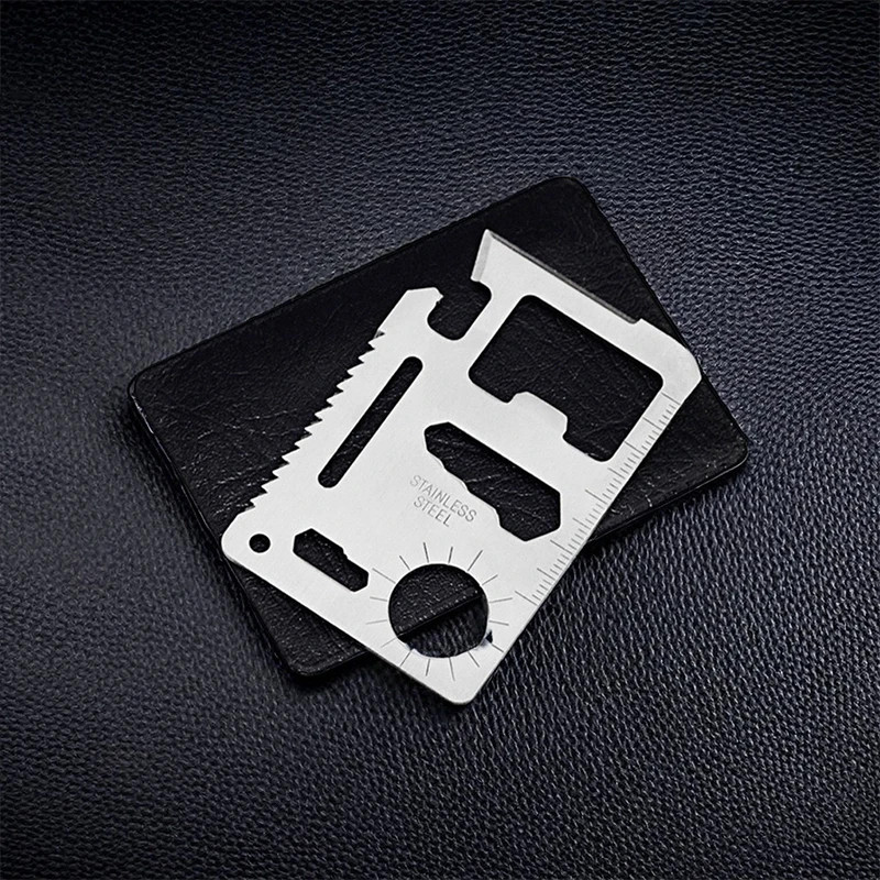 Pocket Tool Multifunction Credit Edc Outdoor Bottle Survive Gear Card Mult