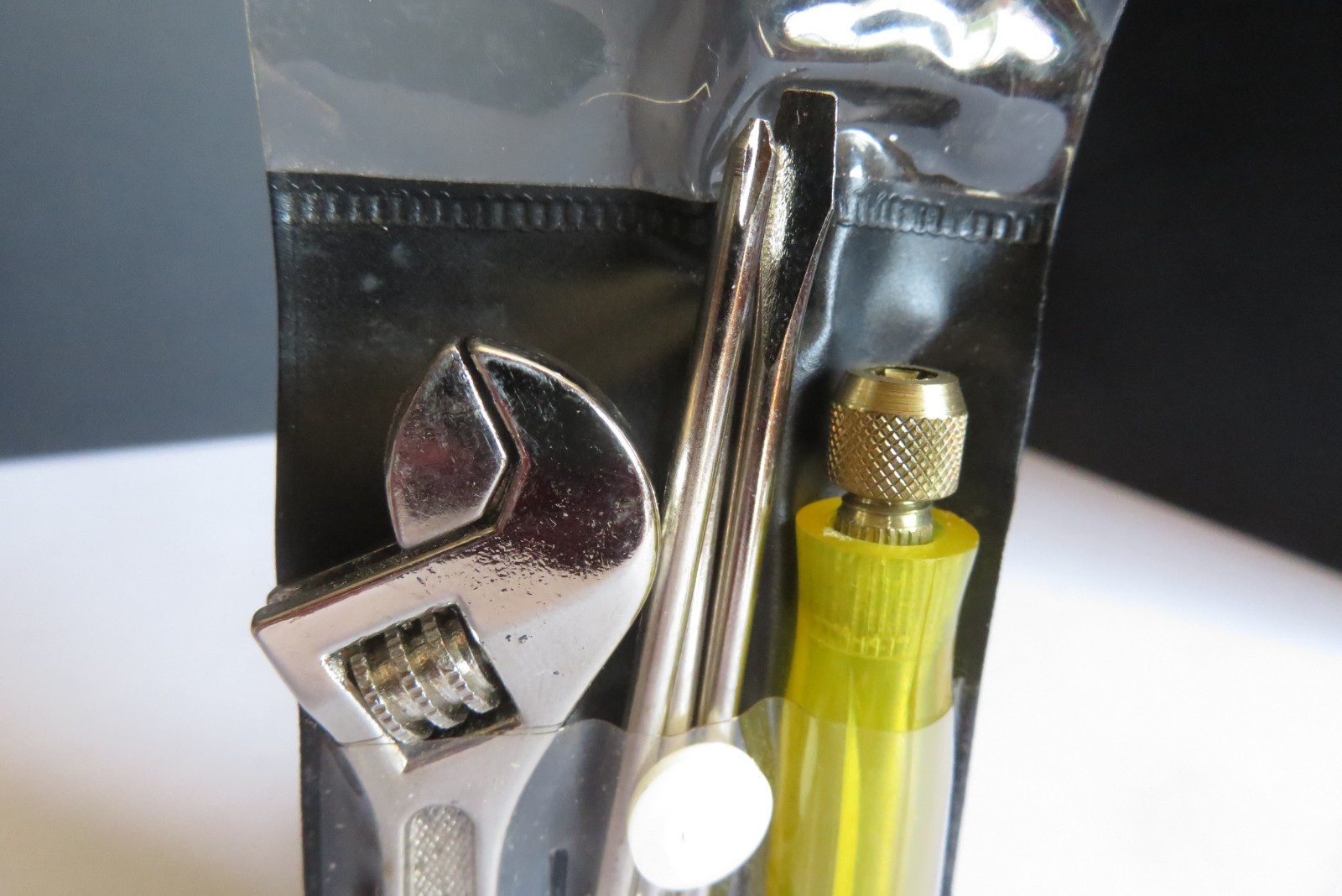 VINTAGE Pocket Tool Kit Multi-Tool Set Crescent® Wrench Screwdriver Phillips Awl