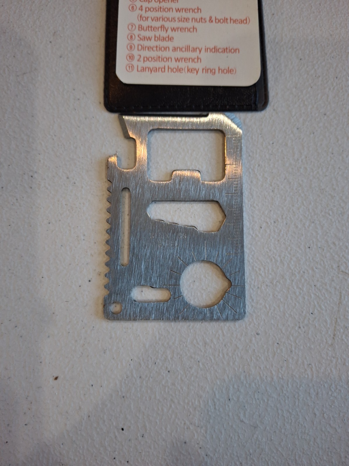 Multipurpose Pocket Survival Tool