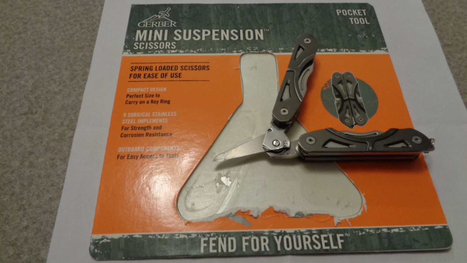 Two Gerber multi tools -Splice and MiniSuspensionS – BROKEN, FOR REPAIR or PARTS