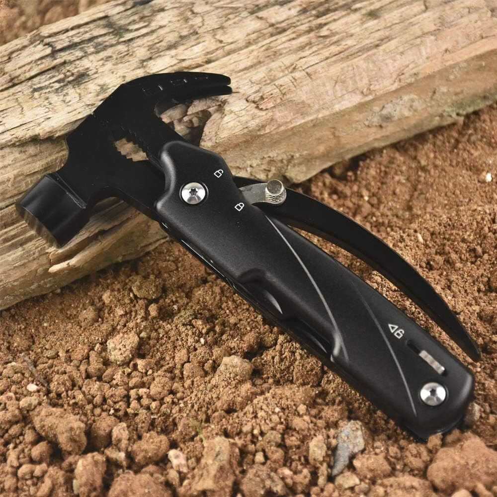 POELAND HAMMER 12-IN-1 MULTI-TOOL FOR CAMPING,HUNTING,HIKING,FISHING