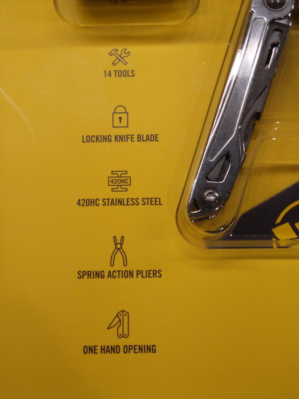 LEATHERMAN SIDEKICK® 14 Tool Stainless Steel Multi-Tool Stainless Steel