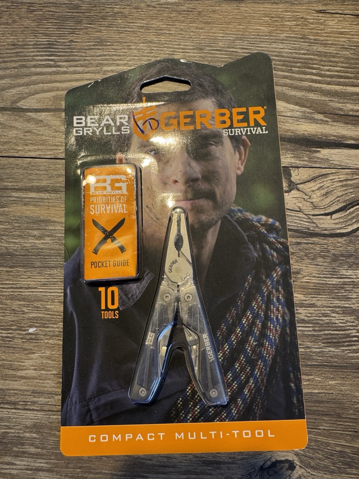 Gerber Bear Grylls Compact Survival 10 Tool Multi-Tool New Sealed